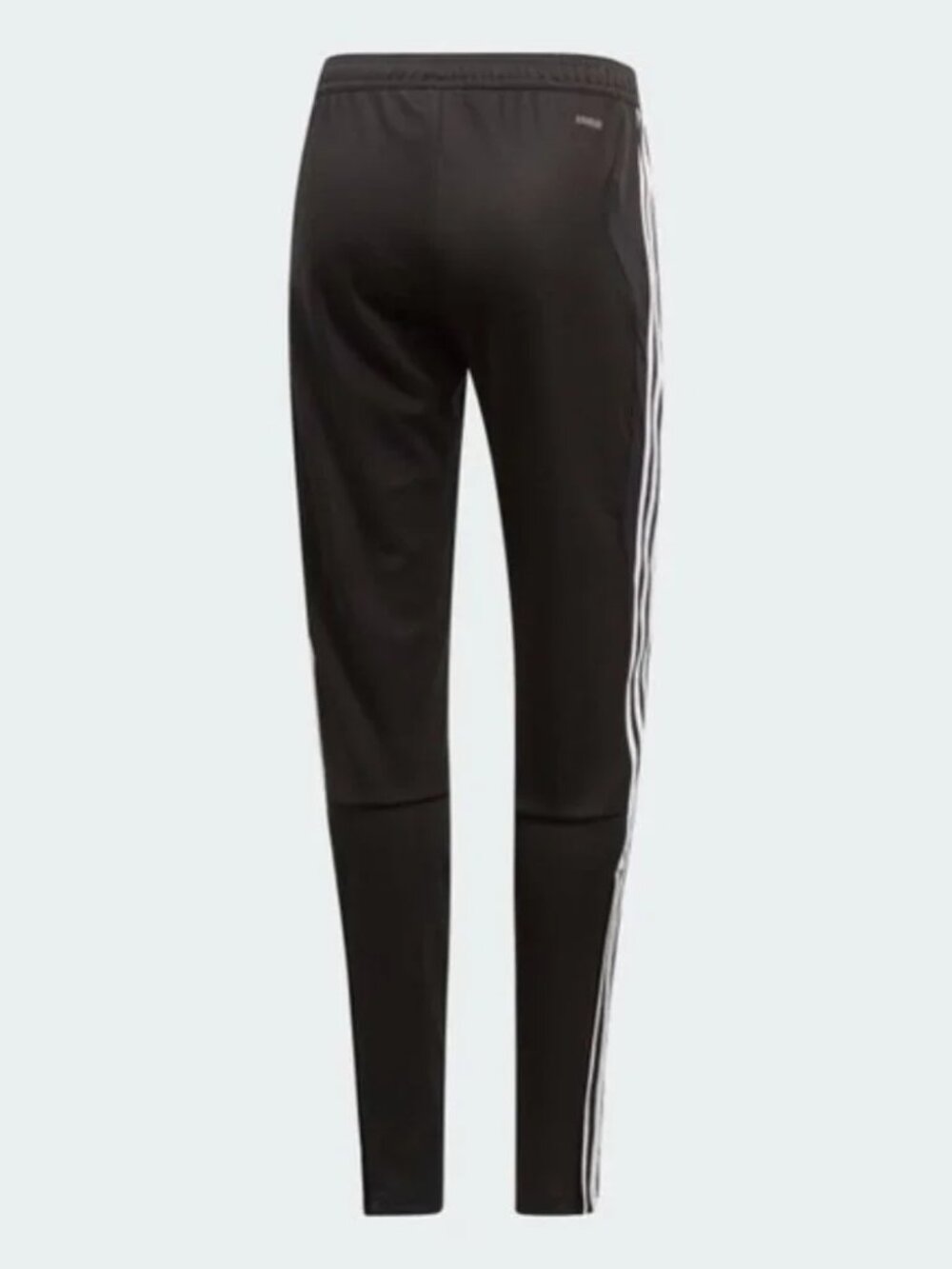 Adidas Black Tapered Fit WMN Size 2XL Long Double Knit Soccer Joggers Track Pant